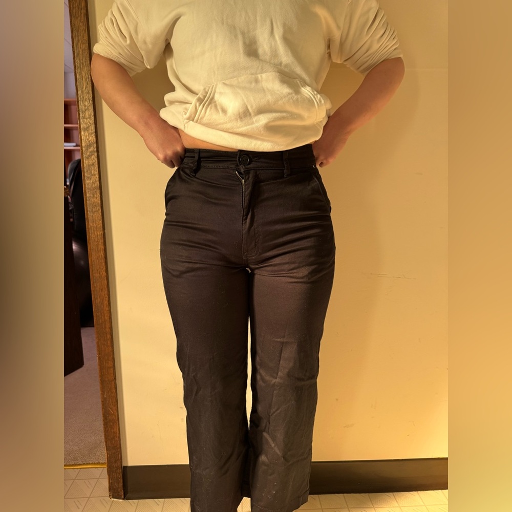 Women's Black kotn pants